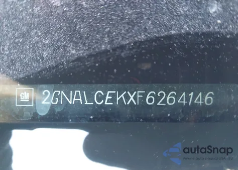 2015 Chevrolet Equinox 2Lt из США, поврежденный, VIN 2GNALCEKXF6264146